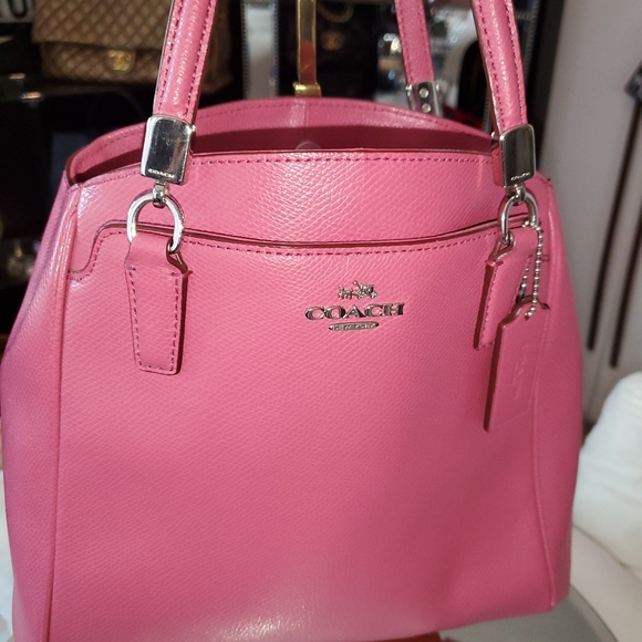 Pink Coach Tote Purse Great Condition! - Picture 2 of 4